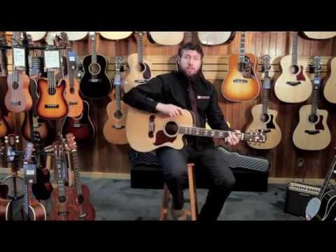 Gibson Songwriter Deluxe Studio Acoustic Guitar [Product Demonstration]