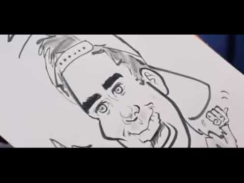 Promotional video thumbnail 1 for Michael Garisek Caricaturist