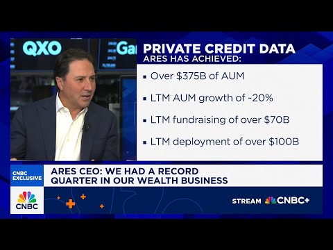 Ares Management CEO: 'The wheels are in motion' to bring private investments into 401(k)s