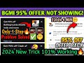 bgmi 95 off play store not showing 🤔|how to get 95 off in play store | bgmi 19 rs offer Get free Uc