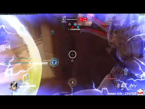 POTG! NECROS INSANE NANO GENJI ! OVERWATCH SEASON 25 TOP 500