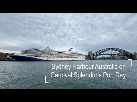 Thumbnail for Explore Sydney Harbour Australia on Carnival Splendor's Port Day | 4K Walking Tour