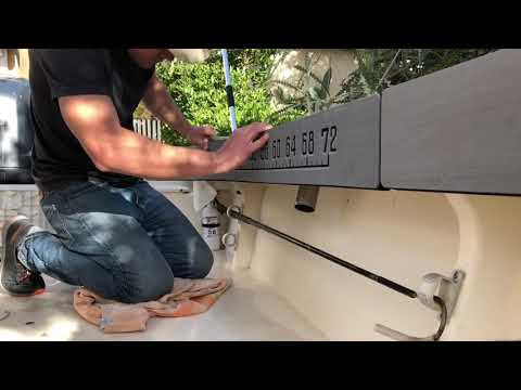 EVA Coaming Bolsters on Parker 21SE