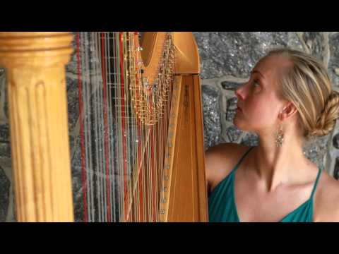 Adrienne Knauer, Harpist, Cope House, Awbury Arboretum