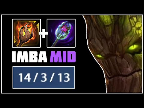 Sylvanus mid - early game monster, huge snowball, One Man Army