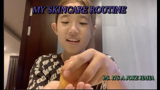 SKIN CARE ROUTINE💜 (JOKE)