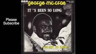 George McRae - It&#39;s Been So Long