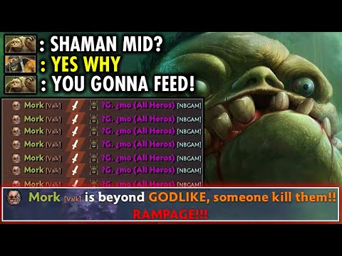WTF! What wrong with people?? Shaman Core Mid against Pudge?? Rest in Peace!!