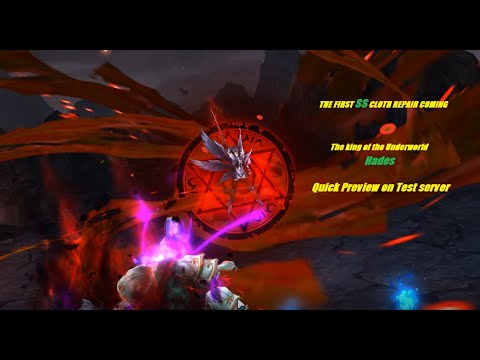 Saint Seiya Awakening: First SS cloth repair leaks: Hades Return. Quick preview on Test server.