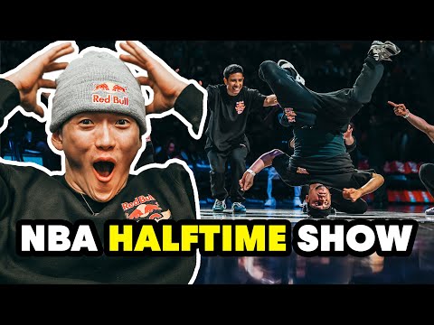 Victor, Roxrite, Ronnie, Lil G & Phil Wizard BATTLE Team Hype at the Brooklyn Nets Halftime Show