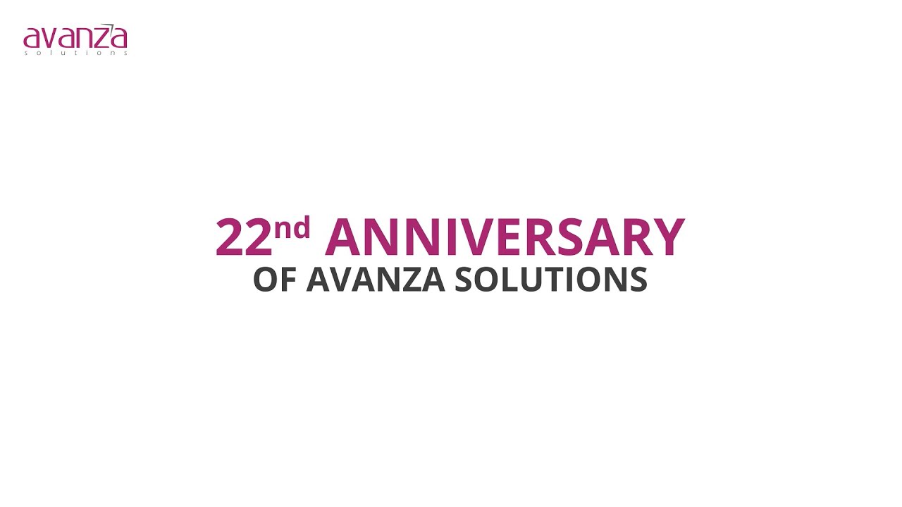 Avanza Solutions 22nd Anniversary & Customer Journey