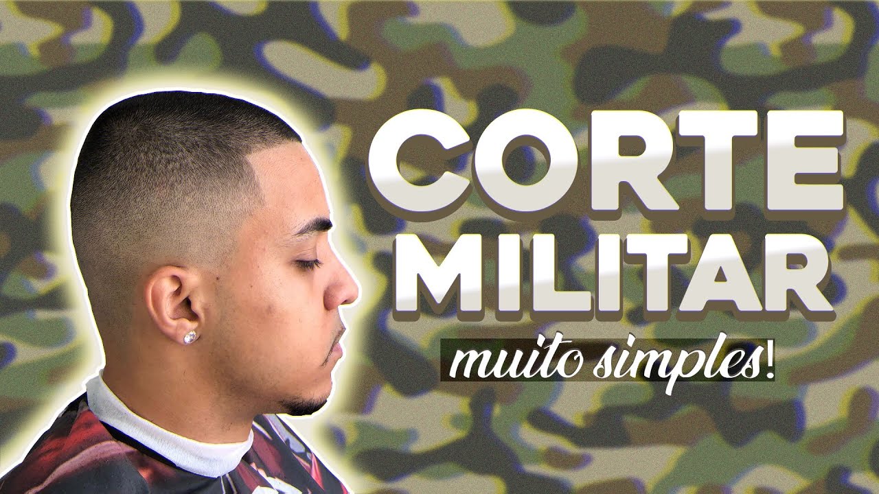 CORTE MILITAR PASSO A PASSO 🪖
