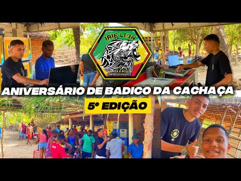 COBERTURA - RADIOLA IRIE LION POV. MANIVAL - SÃO BENTO - MA | ANIVERSÁRIO DE BADICO DA CACHAÇA 