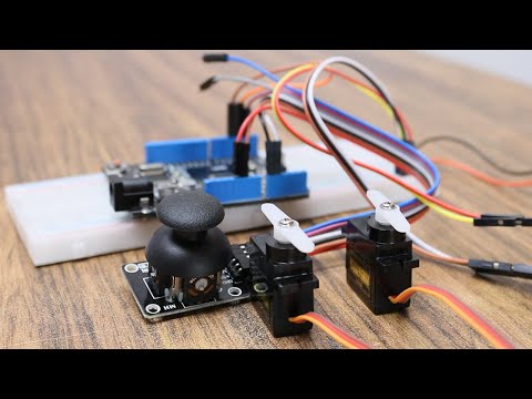 Control Servo Motor with Joystick - Arduino Tutorial