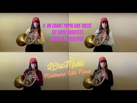 Un Chant Populaire Russe from Six Horn Quartets by Nikolai Tcherepnin