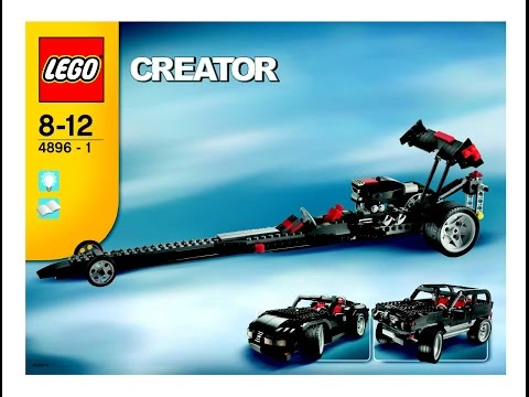 LEGO Creator Roaring Roadster 4896 Instructions DIY Book 1