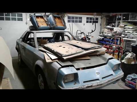 Thumbnail for My Blue 1982 Ford EXP Restoration Part 1 by Ford EXP