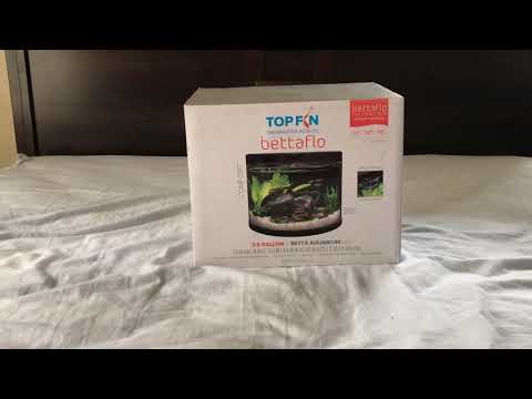 RONDERFUL AQUARIUMS Top Fin 2.5 Gallon Aquarium UNBOXING #shorts