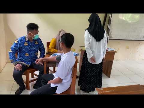 Ekskul PMR rekanan Puskesmas Cibaliung