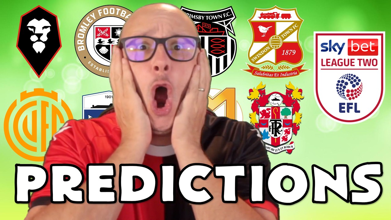 2025/26 EFL League 2 Predictions - Week #45