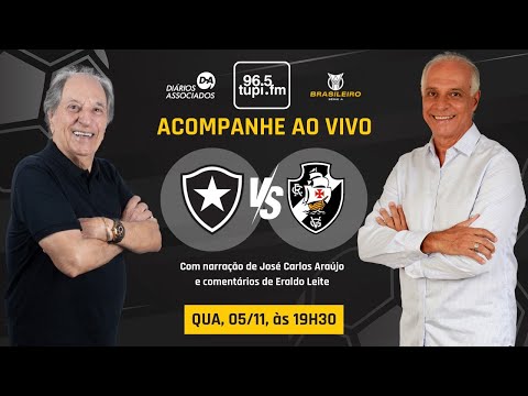 BOTAFOGO 3 x 0 VASCO - Brasileirão Série A - 32ª rodada - 05/11/2025 - AO VIVO