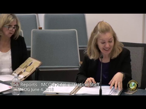 Mendocino Council of Governments 6/4/2018