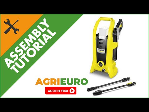 Karcher K 2 Pressure Washer Battery Set - Assembly tutorial