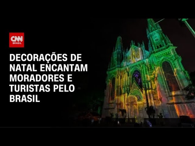 Cidades inteiras se transformam em espetáculos de luzes | CNN PRIME TIME