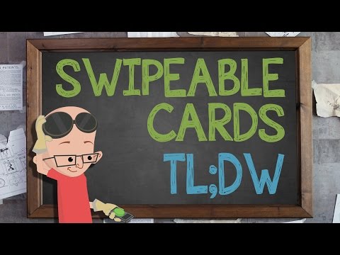 Swipeable Cards: TL;DW - Supercharged