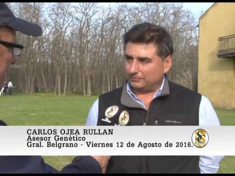 12-08-16 Nota Carlos Ojea Rullan - Cabaña Los Murmullos e invitados - Gral Belgrano.