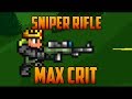 Terraria - Sniper Rifle, max crit loadout 