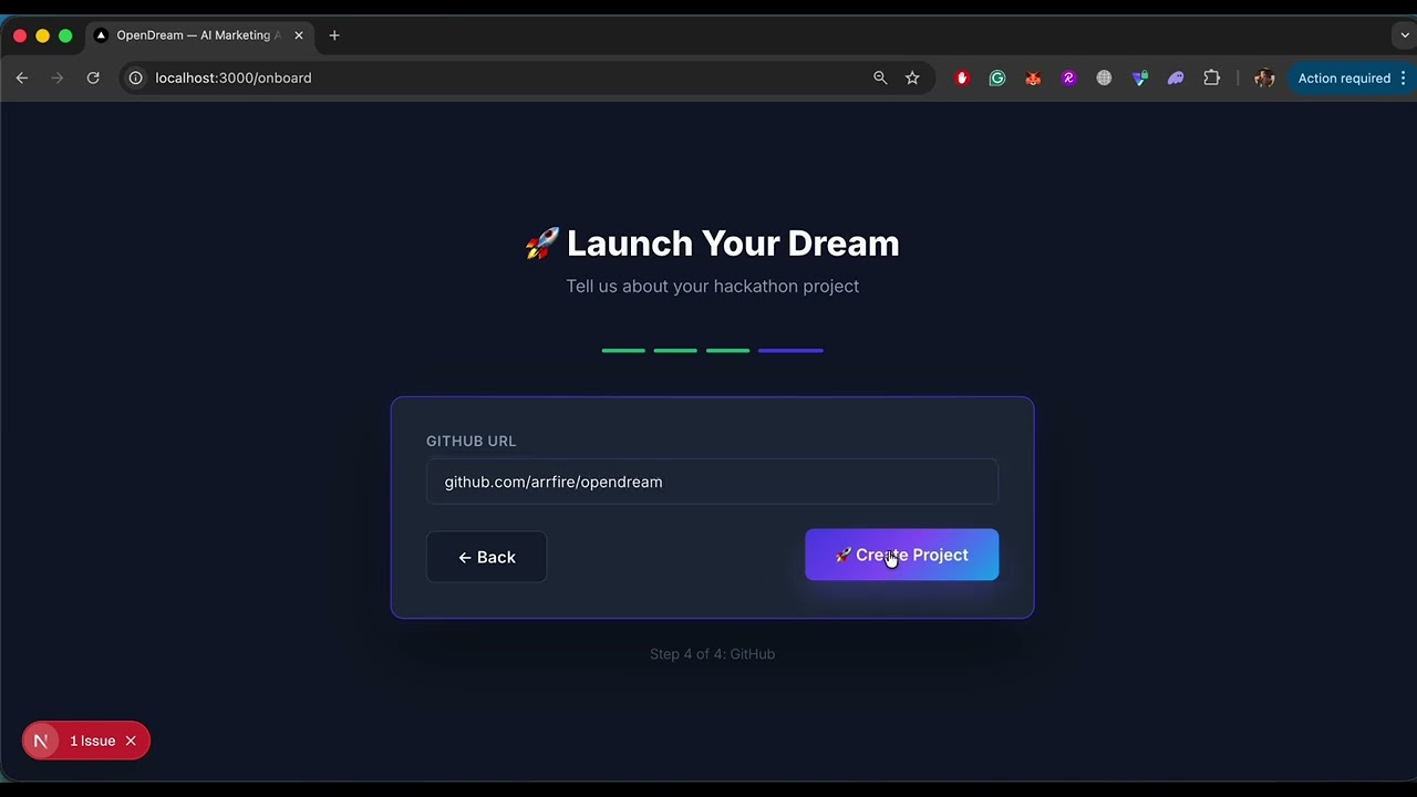 OpenDream project preview