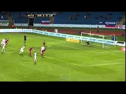 Slovakia Latvia Latvian goal)