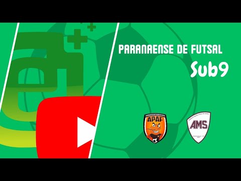APAF FUTSAL X MONTE SIÃO - PARANAENSE DE FUTSAL SUB9