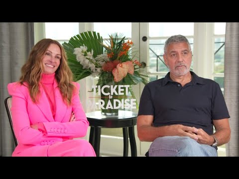 Julia Roberts and George Clooney Talk “Ticket To Paradise” | New York Live TV