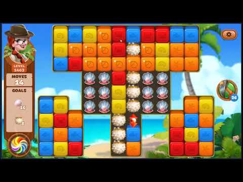 Lost Island Blast Adventure Level 1463 - NO BOOSTERS 🏝️ | SKILLGAMING ✔️