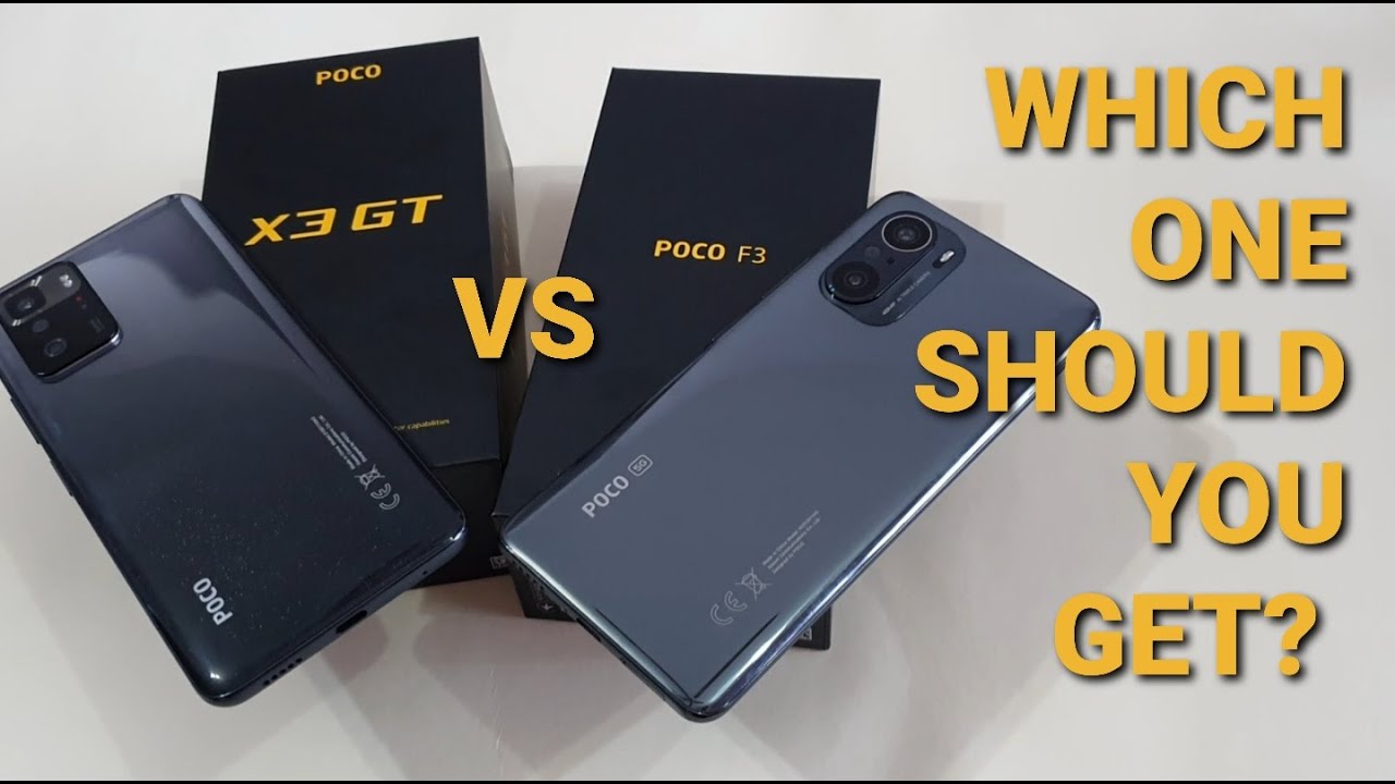 POCO X3 GT vs POCO F3 - Battle Comparison! Which One To Get? My Honest Guide!