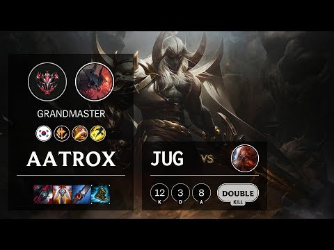 Aatrox Jungle vs Gragas - KR Grandmaster Patch 10.3