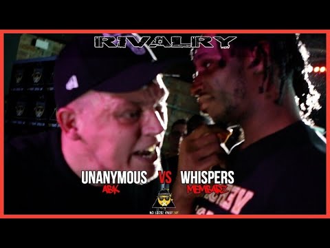 UNANYMOUS VS WHISPERS | RIVALRY | RAP BATTLE