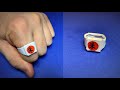 Origami Akatsuki Ring How To Make A Paper Akatsuki Ring Naruto Easy Origami ART Paper Crafts