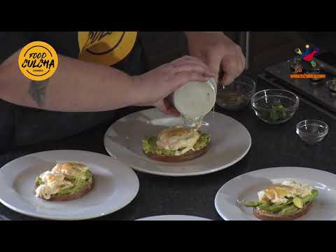 Biltong and Avo Toast. One of our favourite dishes by Chef Heini's