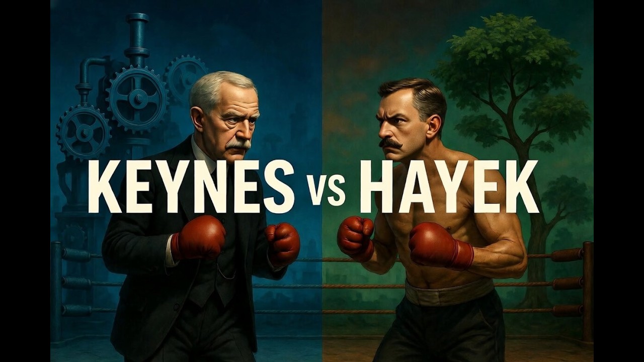 Keynes vs Hayek: Lo Scontro che ha Creato il Mondo Moderno 🥊
