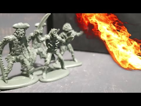 Clayliens | Army men Sci fi Horror stop motion film