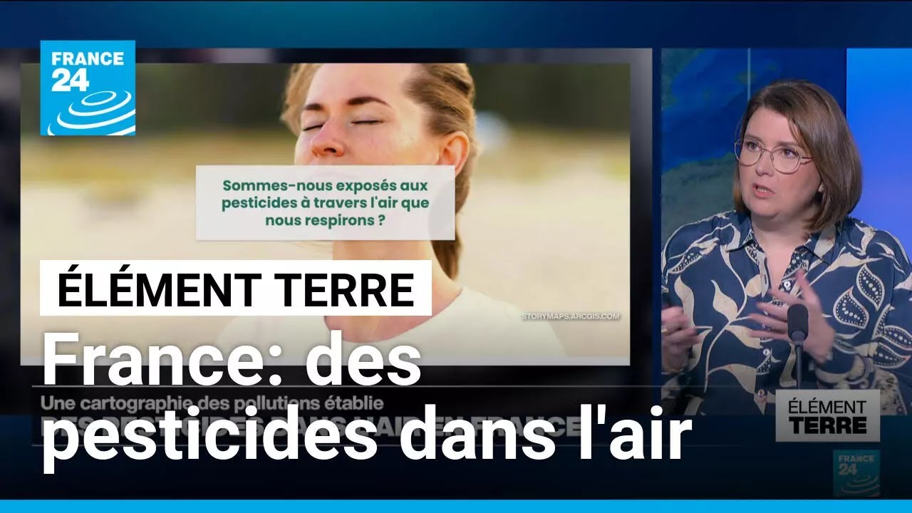 Illustration: PESTICIDES DANS L'AIR: LA FRANCE EMPOISONNÉE