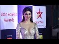 Mouni Roy Stunning Dress At Red Carpet Star Screen Awards 2018