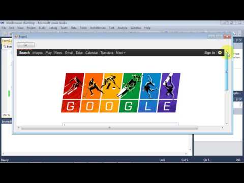 VB.NET Urdu Tutorial 33 - Create your own Web Browser in Visual Basic