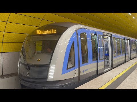 U-Bahn München Impressionen | August 2024 | 4K HDR