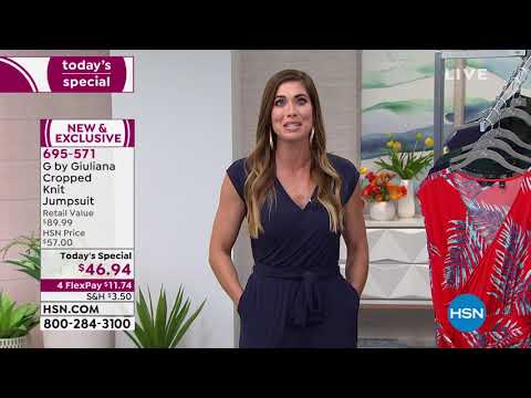 HSN | G by Giuliana Rancic Fashions 03.26.2020 - 07 PM