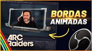 Borda Animada de Webcam no Estilo Arc Raiders – Totalmente Grátis no OBS! Uno Overlays