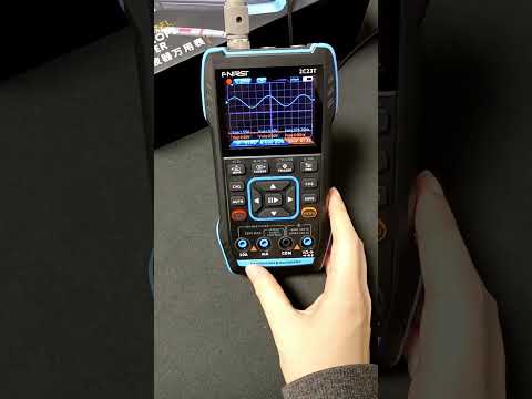 FNIRSI 2C23T Handheld Digital Oscilloscope Multimeter + Function Signal Generator#shorts